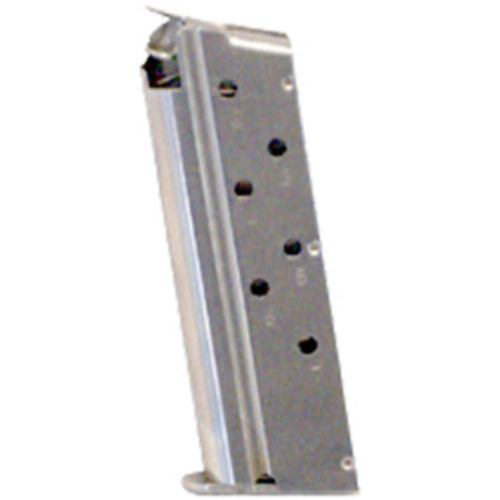 1911 Officers Model .40 S&W 7rd Nickel Pistol Magazine