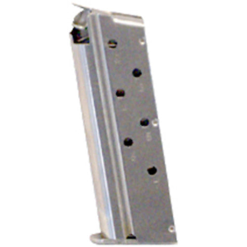 1911 Officers Model .40 S&W 7rd Nickel Pistol Magazine