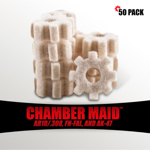 Chamber Maid 50-Pack .308 7.62mm Star Swabs Rifle Chamber Cleaner