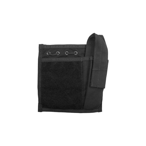 USA MOLLE Admin Flashlight Compass Pouch Black 500D Cordura