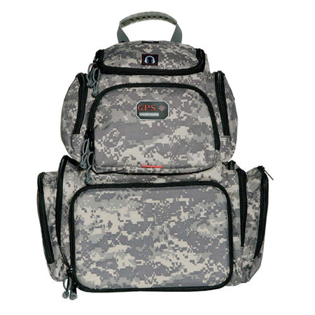 GPS Handgunner Digital Camo Backpack with CNC Foam Pistol Cradle