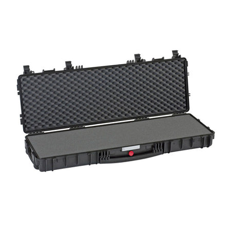 RED 46-Inch Standard Rifle Storage Case Black Pre-Cubed Foam