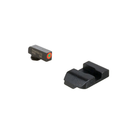 Ameriglo Protector Glock Gen 5 Tritium Front Night Sight Orange Outline with Black Serrated Rear