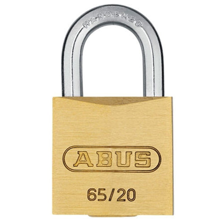 ABUS 65 Series KD Brass Padlock with Pin Tumbler Cylinder