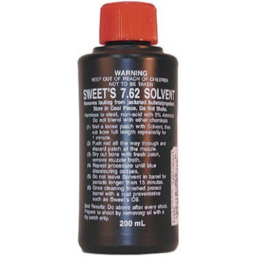 Sweets 7.62 Strong Bore Solvent 200mL Copper Cleaner