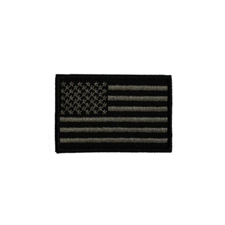 US Flag Black Velcro Patch Morale Flag Backing