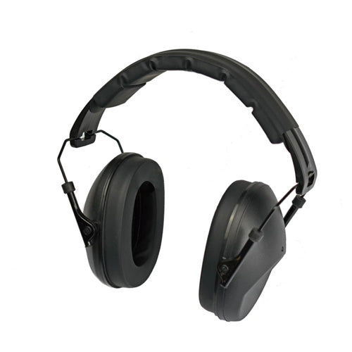 Compact Pro Low Profile Ear Muffs Black 21dB NRR