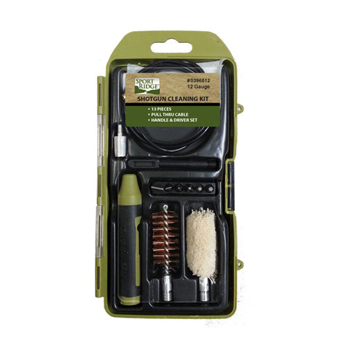 12 GA Hard Case Shotgun Cleaning Kit 13 Piece with Utility Bits