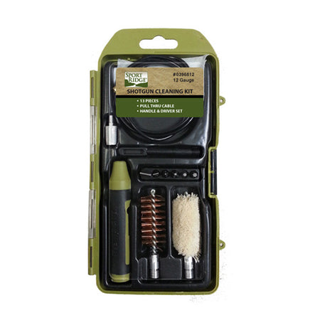 12 GA Hard Case Shotgun Cleaning Kit 13 Piece with Utility Bits