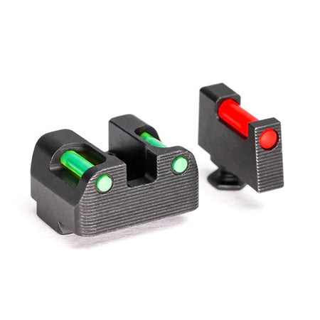 Glock 9mm/.40 S&W TSF Optics Ready Iron Sight Set - QPQ Nitride Billet Steel