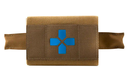 Blue Force Gear Micro Trauma Kit Belt Mount Essential Supplies Coyote Brown