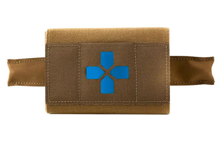 Blue Force Gear Micro Trauma Kit Belt Mount Essential Supplies Coyote Brown
