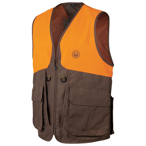 SPORTING EVO VEST - OTTER & ORANGE, X-LARGE