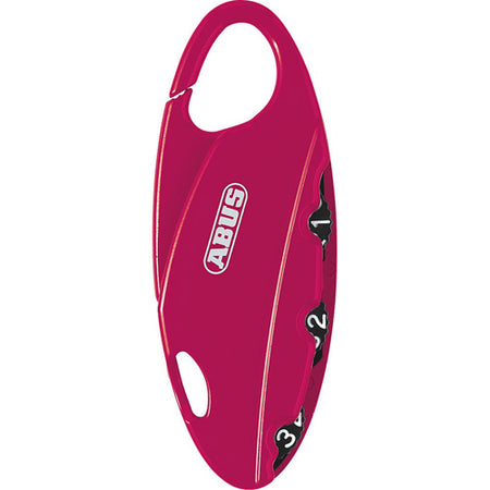ABUS 151/20C BakPac Pink Resettable 3-Dial Combination Lock