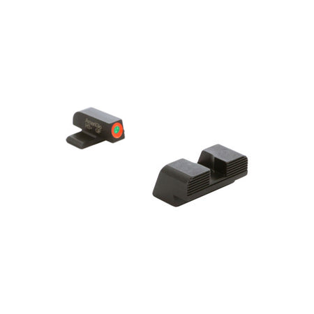 Springfield Armory XD/XDM Sight Set - AmeriGlo Protector Tritium Green/Orange-Black