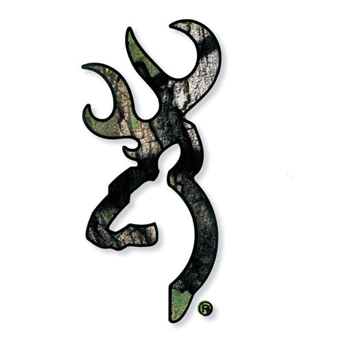 Browning 6-Inch Camo Buckmark Logo Single-Use Vinyl Decal