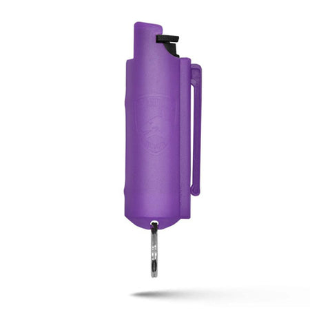 Guard Dog Quick Action 1/2 Oz Pepper Spray Purple Keychain Case