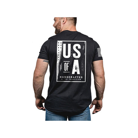 US of A Men's Shirt Small Black