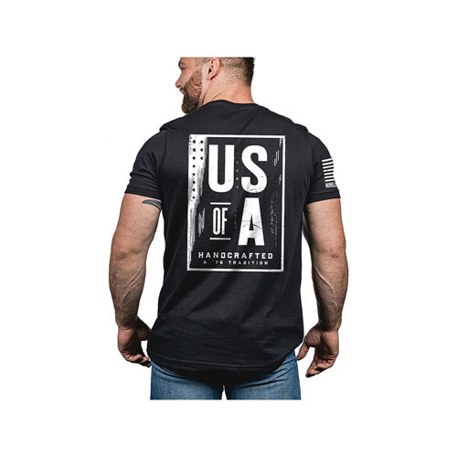 US of A Men's Shirt Small Black