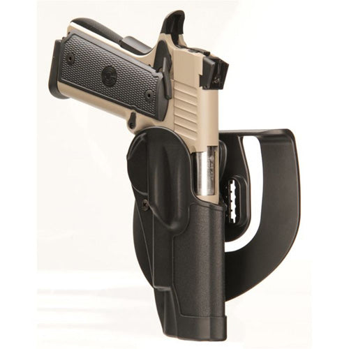 S&W M&P Shield 9/40 CQC Holster Left Hand Black Matte Finish