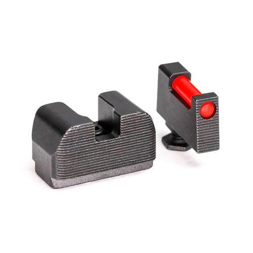 Glock 9mm/.40 S&W TSH Optics Ready Iron Sight Set - QPQ Nitride Steel