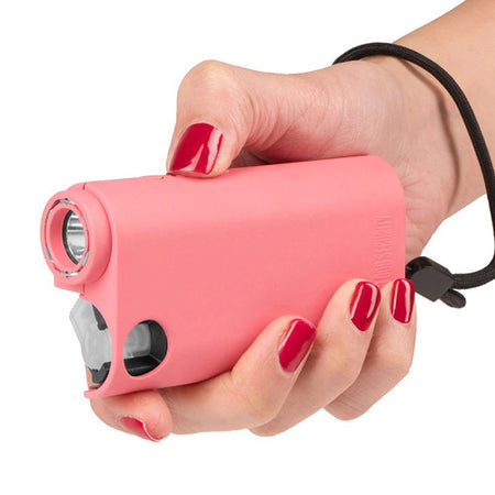 Guard Dog Olympian Pink 3-in-1 Personal Defense Stun Gun Flashlight Pepper Spray