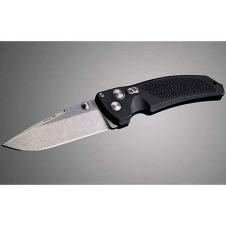 EX-03 Manual Folder Drop Point Blade Black Polymer Frame Folding Knife