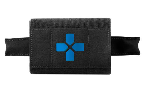 Blue Force Gear Micro Trauma Kit MOLLE/Belt Essential Supplies Black Complete Kit
