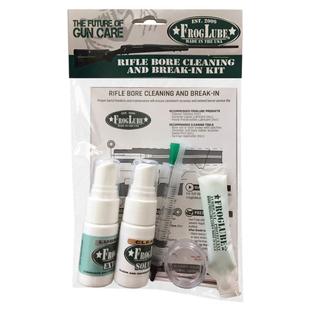 FrogLube Rifle Bore Care Cleaning Kit Solvent Liquid Paste Combo