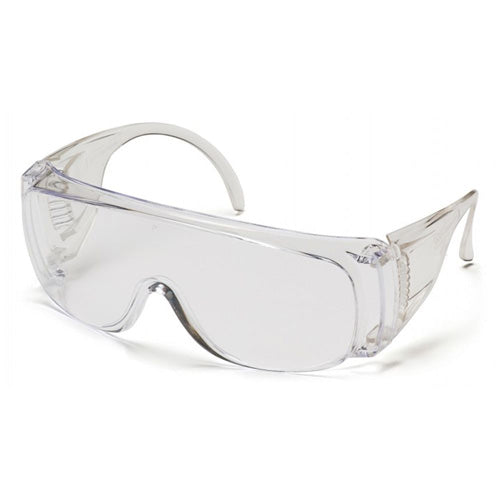 Solo Clear Polycarbonate Safety Glasses Scratch Resistant Lens
