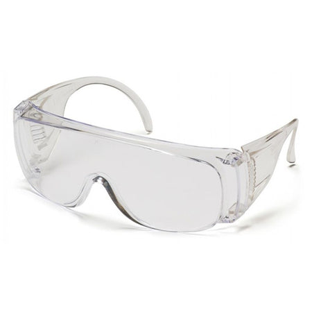 Solo Clear Polycarbonate Safety Glasses Scratch Resistant Lens