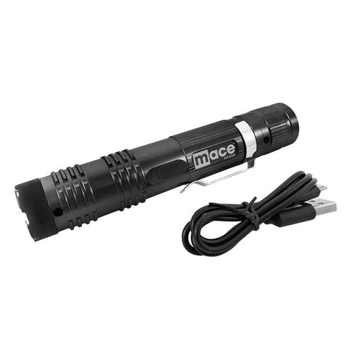 Mace Compact Black Stun Gun 7.6 Microcoulombs with Bright LED