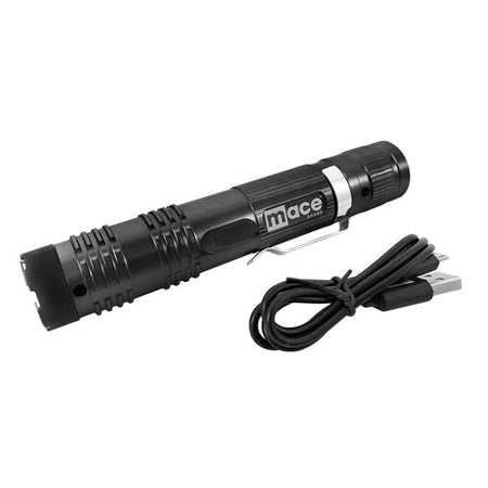 Mace Compact Black Stun Gun 7.6 Microcoulombs with Bright LED