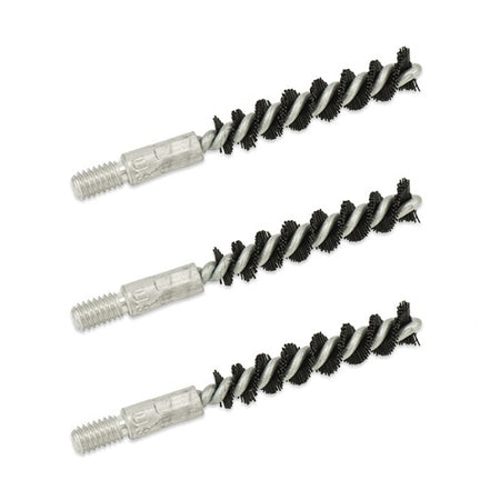 3/PK NYLON PISTOL BRUSH .22 CAL 8/32 M THR