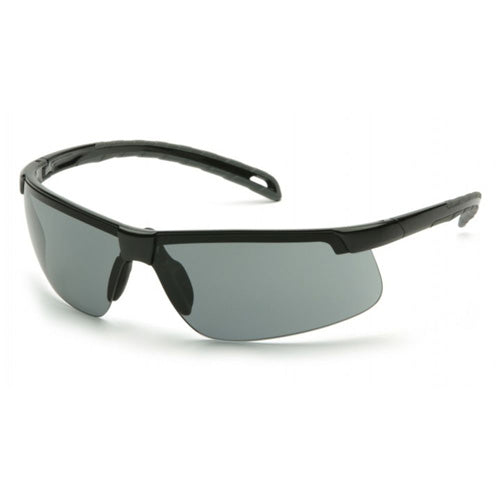 Everlite BLK/GRY H2X Anti-Fog Polycarbonate Safety Glasses