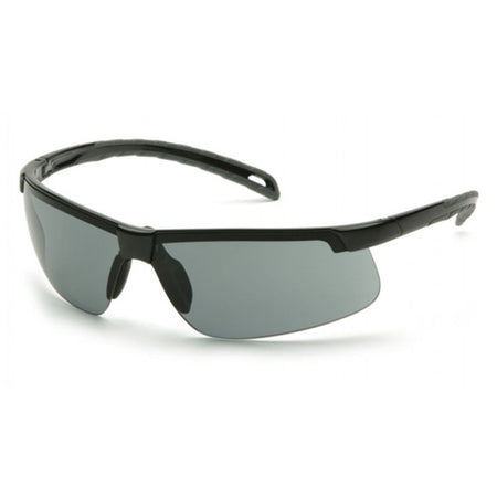 Everlite BLK/GRY H2X Anti-Fog Polycarbonate Safety Glasses