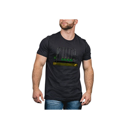 Newton's Frag Combed Cotton Graphic T-Shirt Small
