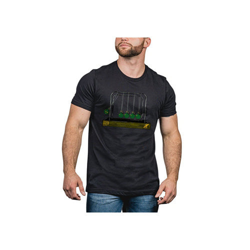 Newton's Frag Combed Cotton Graphic T-Shirt Small