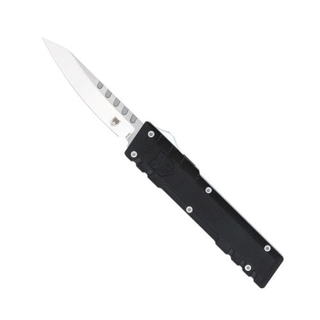 GENTLEMEN'S BLACK OTF - 2.8" BLADE, DROP, NOT SERRATED