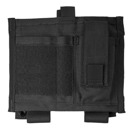 Black Low Profile Admin Pouch MOLLE 1000D Cordura Construction