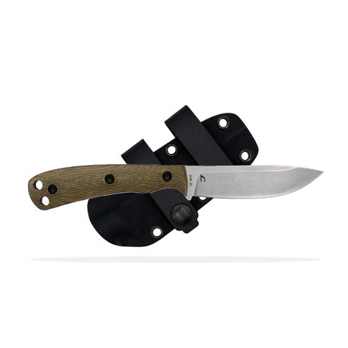 Ascent Regular Stone Washed OD G10 Handle Fixed Blade