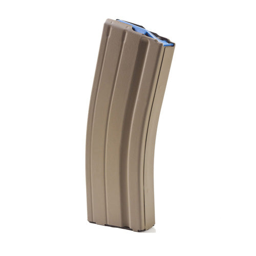 ASC 25rd 6.5 Grendel Stainless Mag FDE Marlube with Blue Follower