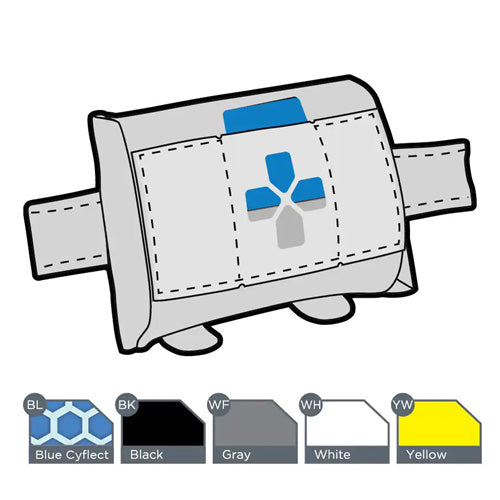Blue Force Gear Med Cross Accessory Pack with Multiple Color Inserts