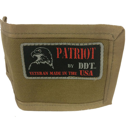 Tango Mike Mike Tan Nylon Wallet Made in USA Holds 4-8 Cards