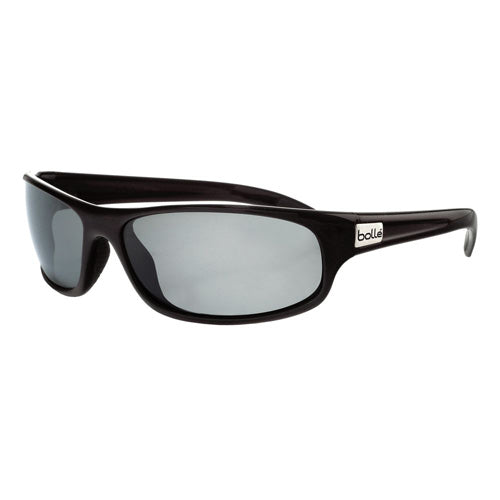 Bolle Sport Anaconda Shiny Black Frame TNS Grey Lens Performance Sunglasses