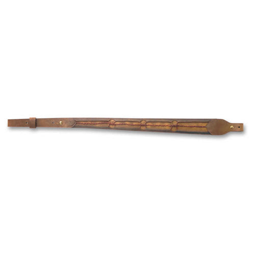 Rustic Barbed Wire Decorative Leather Rifle Sling