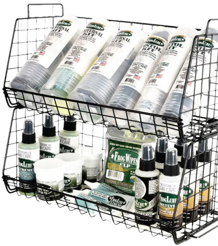 Easy Start POP Wire Rack Gun Cleaning Display 24 Units with Frogwipes and Kits
