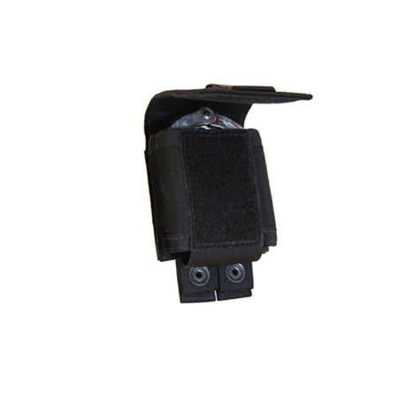 Black Single Cuff MOLLE Pouch 1000D Cordura Construction