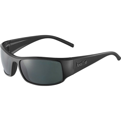 Bolle Sport King Shiny Black Frame TNS Grey Lens Performance Sunglasses