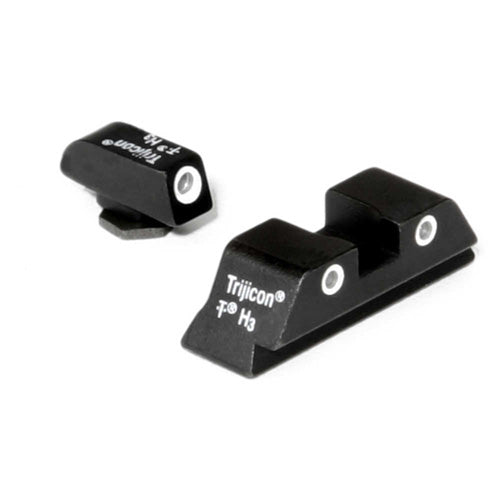 Glock 20/21/29/30 Series Trijicon Self-Illuminating Night Sight Set - Green/Yellow